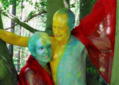 Bodypainting paare Heike Montreal